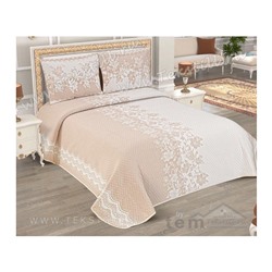 Жаккардовое Покрывало 240x260 см с 2-мя Наволочками 50x70 см Delux Seri - My Bed