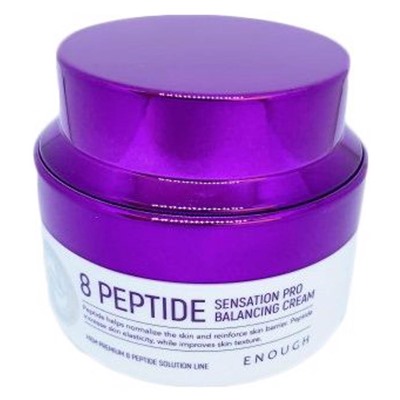 Крем для лица Enough Enough 8 Peptide Sensation Pro Balancing Cream Восстанавливающий с пептидами 50 ml