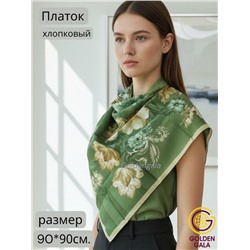 Платок женский из хлопка премиум Артикул: СУ2504/8