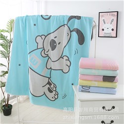 Gauze bath towel, children's square duvet for baby for kindergarten, Birthday gift, wholesale