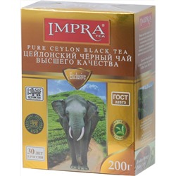 IMPRA. Золотая серия. Черный 200 гр. карт.упаковка