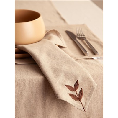 Салфетка сервировочная Desert leaf из коллекции Essential, 45х45 см