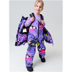 Комплект зимний для девочки: куртка, полукомбинезон