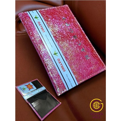 Обложка для паспорта из лазерной экокожи