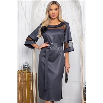 Платье вечернее Волшебный образ (графит) П14628-18М