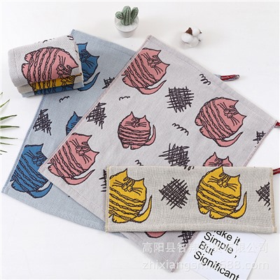 Gauze towel, cute soft scarf, wholesale
