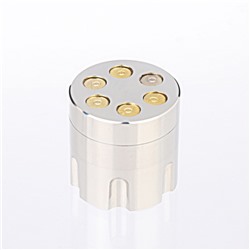 Гриндер для табака "Барабан для патронов", 3 х 3 см