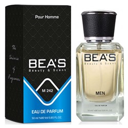 Beas M242 Brown Orchid Gold For Men edp 50 ml, Парфюм мужской Beas M242 создан по мотивам аромата Brown Orchid Gold