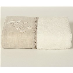 Махровoе Лицевое Полотенцe 50x90 см Ayliz Krem 50x90cm Havlu - EcoCotton