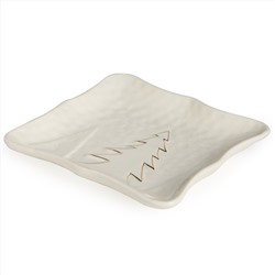 БЛЮДО СЕРВИРОВОЧНОЕ "НОВОГОДНЕЕ" 15,7*14,4*2,3 СМ