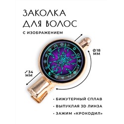 HZF-0208 Заколка Паук
