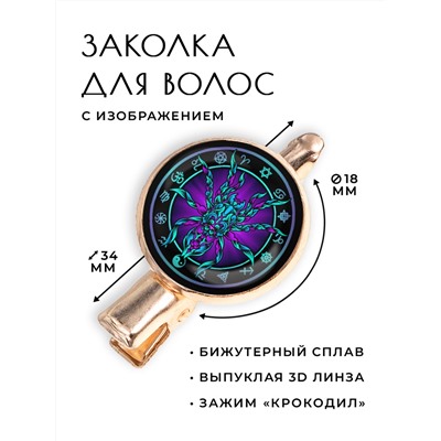 HZF-0208 Заколка Паук