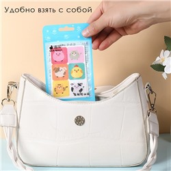 Наклейки от комаров и мошек с рисунками, набор 36 шт.