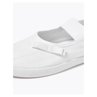 Kids' Slip-On Mary Jane Plimsolls (7 Small - 4 Large)