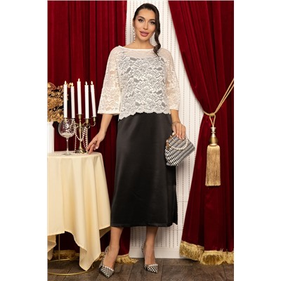 Костюм Прованс (черно-молочный) К14678-10М