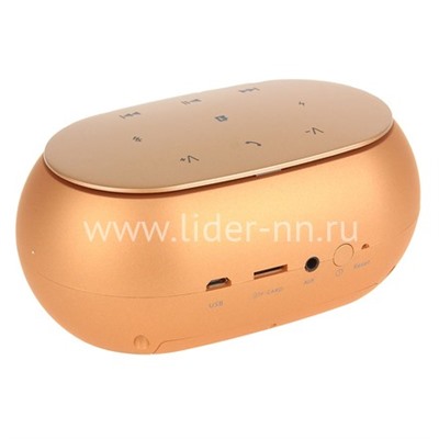 Колонка AWEI (Y200) Bluetooth/MicroSD (золото)