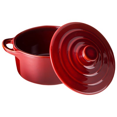 ГОРШОЧЕК ДЛЯ ЗАПЕКАНИЯ REACTIVE RED 18,5*14,5*6,5/10СМ 600 МЛ