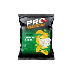 «PRO-Чипсы», чипсы со вкусом сметаны и лука, произведены из свежего картофеля, 150 г