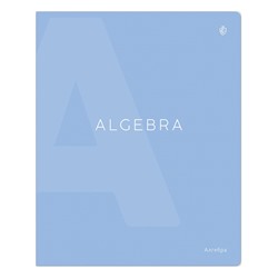 Тетрадь предметная 48л. Greenwich Line "Color theory" - Алгебра, пантонная печать, матовая ламинация, выборочный УФ-лак, 70г/м2