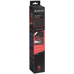 Коврик для мыши Defender Black M 360*270*3мм, ткань+резина