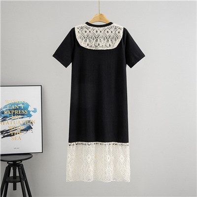 Butterfly Платье с отделкой из кружева 2507011402