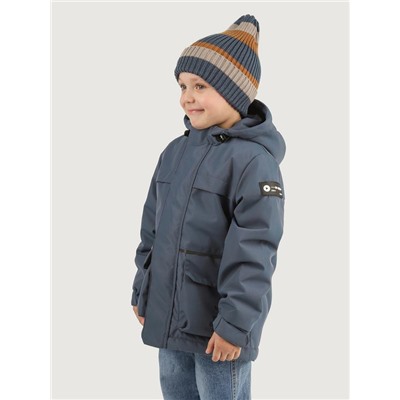 Куртка утеплённая для мальчика NIKASTYLE 4м3325 Деним Nikastyle