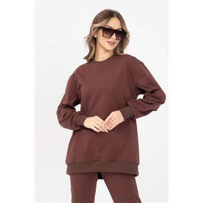 Джемпер женский 23-407L3-33 коричневый