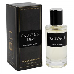 Tester Extrait de Perfume Christian Dior Sauvage edp for men 62 ml