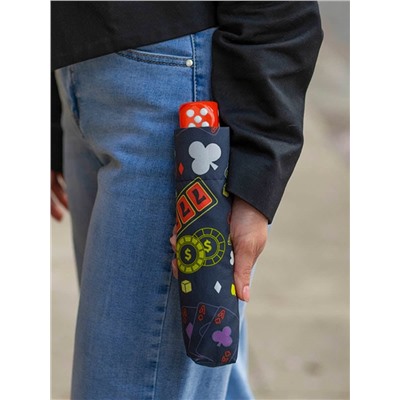 L926-4397 TrippyCasino (Казино) Зонт женский механика Fulton