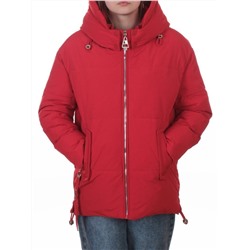 2387 RED Куртка зимняя женская (150 гр. холлофайбер)
