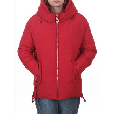 2387 RED Куртка зимняя женская (150 гр. холлофайбер)