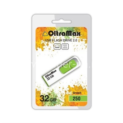 USB Flash  32GB Oltramax (250) зеленый