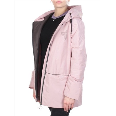 6233-2 PINK Куртка демисезонная женская AMAZING (100 гр.синтепона)