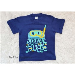 Футболочка для мальчика арт. SM338, темно-синий