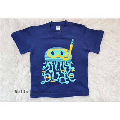 Футболочка для мальчика арт. SM338, темно-синий