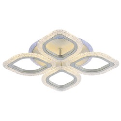 Светодиодная диммируемая люстра с ПДУ Profit Light 334039 56W+7W RGB