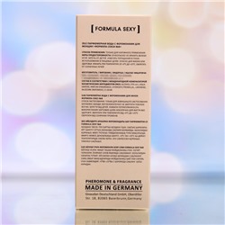 Парфюмерная вода с феромонами Formula Sexy №8 женская, 30 мл