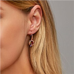 1G0415 Серьги с позолотой, 26х13х10мм