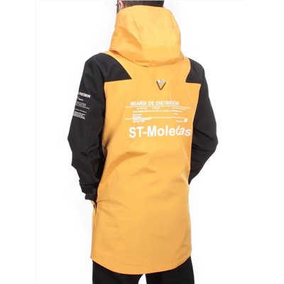350 YELLOW Ветровка мужская FASHION (100% полиэстер)