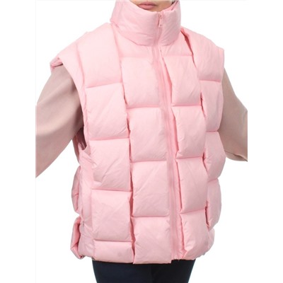 2853 PINK Жилет утепленный женский (80% пух, 20% холлофайбер)