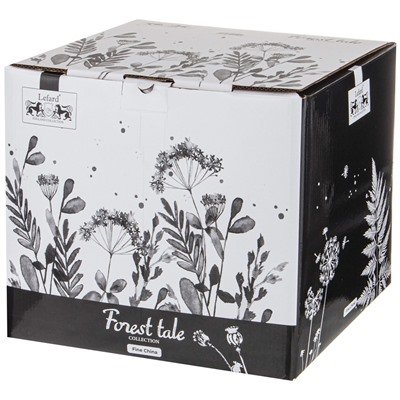 НАБОР ОБЕДЕННЫЙ LEFARD "FOREST TALE" GREY 4 ПЕР. 16 ПР. (КОР=2ШТ.)