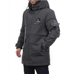 8895 DK. GRAY Куртка мужская зимняя облегченная (130 гр. холлофайбер)
