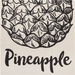 Набор кухонных полотенец Доляна Pineapple 35х60см-2шт, 100% хлопок