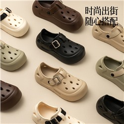 Slide, summer slippers, beach footwear platform, men's non-slip shoes