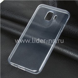 Задняя панель для Samsung Galaxy J2 Core (2020) Силикон  прозрачная (пакет)
