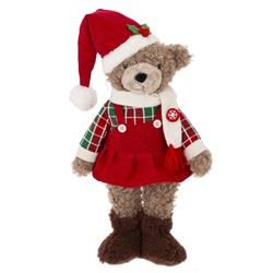 GAEM Игрушка набивная "Медвежонок", L21 W18 H46 см, 2в.