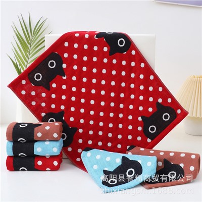 Cotton gauze towel, children's scarf for kindergarten, wholesale