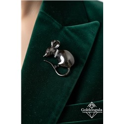 Брошь-кулон "Мышонок" БР2 модель БРО/30