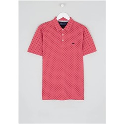 Short Sleeve Jersey Printed Polo Shirt