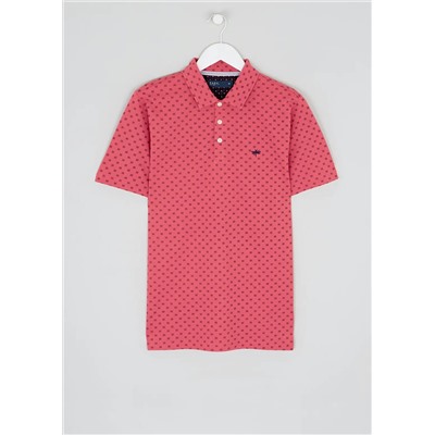 Short Sleeve Jersey Printed Polo Shirt
